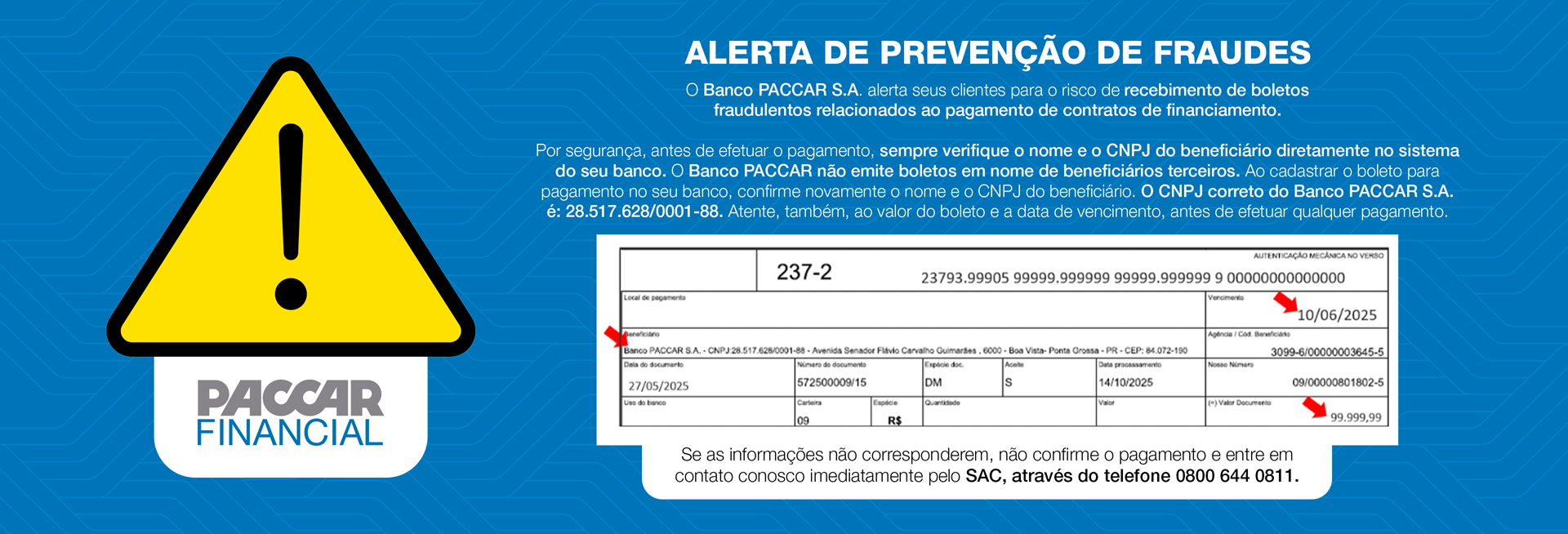 Prevenção a Golpes